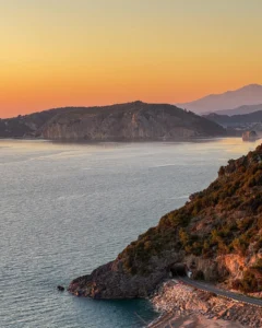 Panorama su Capo Palinuro